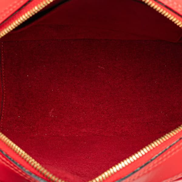 Pre-owned Louis Vuitton Epi Sablons Red