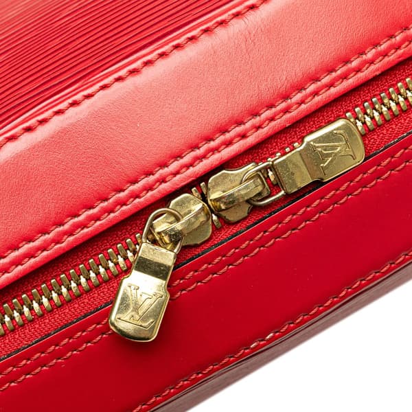 Pre-owned Louis Vuitton Epi Sablons Red