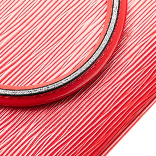 Pre-owned Louis Vuitton Epi Sablons Red