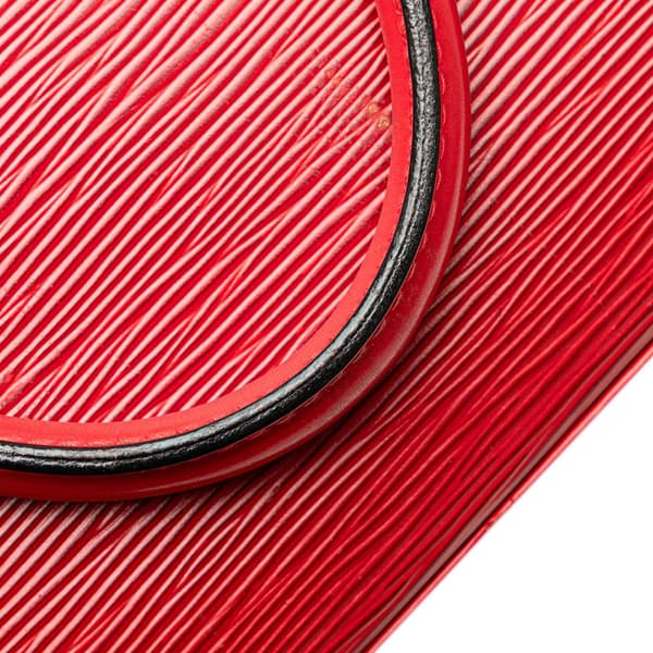Pre-owned Louis Vuitton Epi Sablons Red