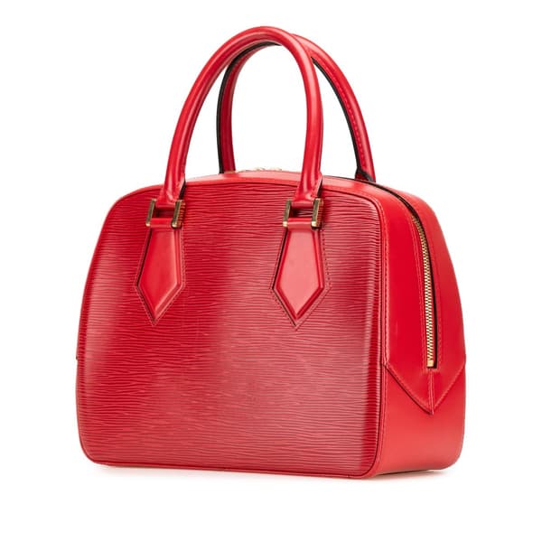 Pre-owned Louis Vuitton Epi Sablons Red