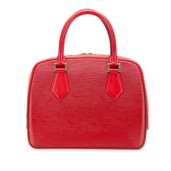 Pre-owned Louis Vuitton Epi Sablons Red