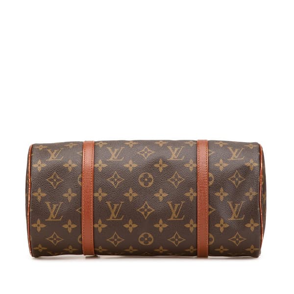 Pre-owned Louis Vuitton Monogram Papillon 30 Brown