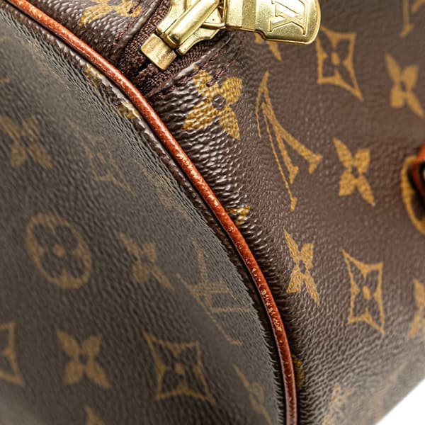 Pre-owned Louis Vuitton Monogram Papillon 30 Brown