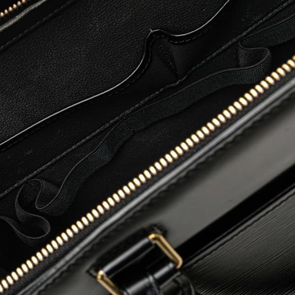 Pre-owned Louis Vuitton Epi Riviera Black