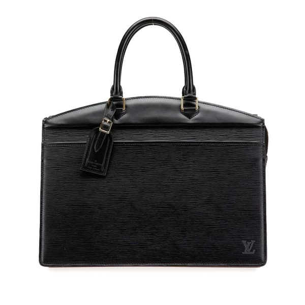 Pre-owned Louis Vuitton Epi Riviera Black
