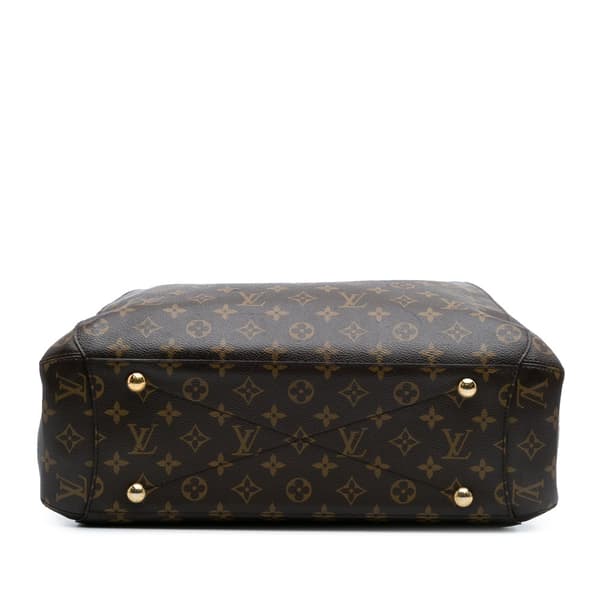 Pre-owned Louis Vuitton Monogram Montaigne GM Brown