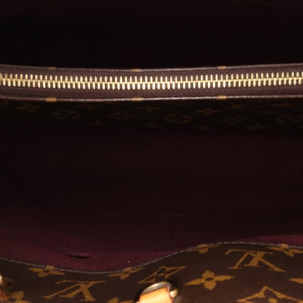 Pre-owned Louis Vuitton Monogram Montaigne GM Brown