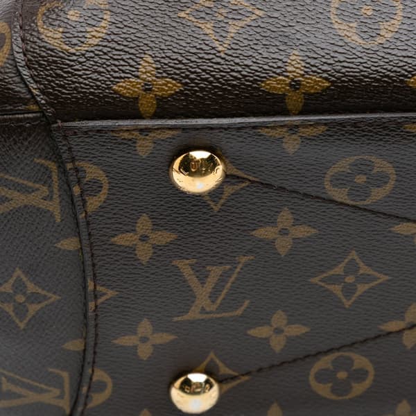 Pre-owned Louis Vuitton Monogram Montaigne GM Brown