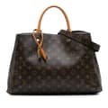 Miniatyrbilde 1 av 10: Pre-owned Louis Vuitton Monogram Montaigne GM Brown