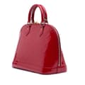 Miniatyrbilde 2 av 9: Pre-owned Louis Vuitton Monogram Vernis Alma PM Red