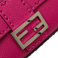 Miniatyrbilde 8 av 10: Pre-owned Fendi Leather Selleria Baguette Satchel Pink