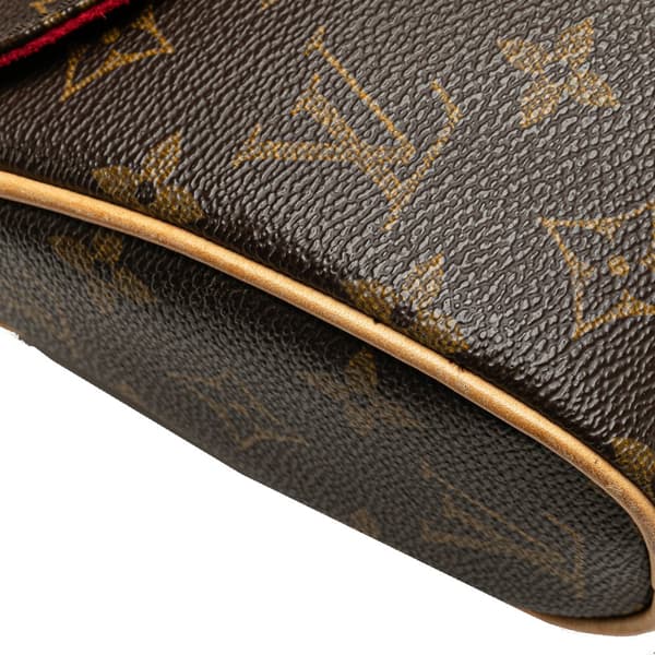 Pre-owned Louis Vuitton Monogram Sonatine Brown