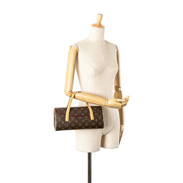 Pre-owned Louis Vuitton Monogram Sonatine Brown