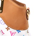 Miniatyrbild 10 av 10: Pre-owned Louis Vuitton Monogram Multicolore Judy MM White