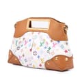 Miniatyrbild 2 av 10: Pre-owned Louis Vuitton Monogram Multicolore Judy MM White