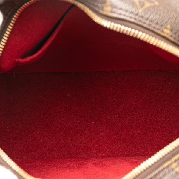 Pre-owned Louis Vuitton Monogram Excentri-Cite Brown