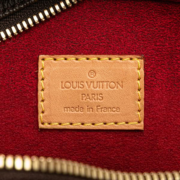 Pre-owned Louis Vuitton Monogram Excentri-Cite Brown