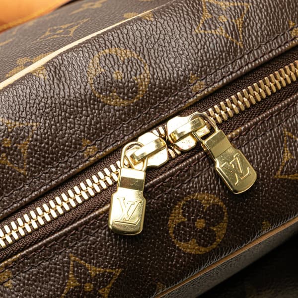 Pre-owned Louis Vuitton Monogram Excentri-Cite Brown
