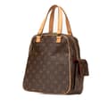 Miniatyrbilde 2 av 10: Pre-owned Louis Vuitton Monogram Excentri-Cite Brown
