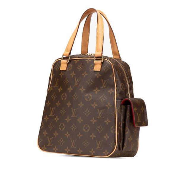 Pre-owned Louis Vuitton Monogram Excentri-Cite Brown
