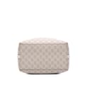 Miniatyrbild 3 av 10: Pre-owned Gucci Medium GG Supreme Emblem Bucket Brown