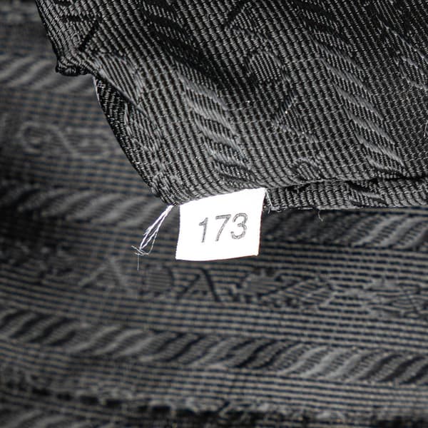 Pre-owned Prada Tessuto Handbag Black