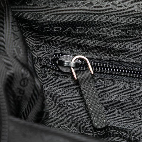 Pre-owned Prada Tessuto Handbag Black