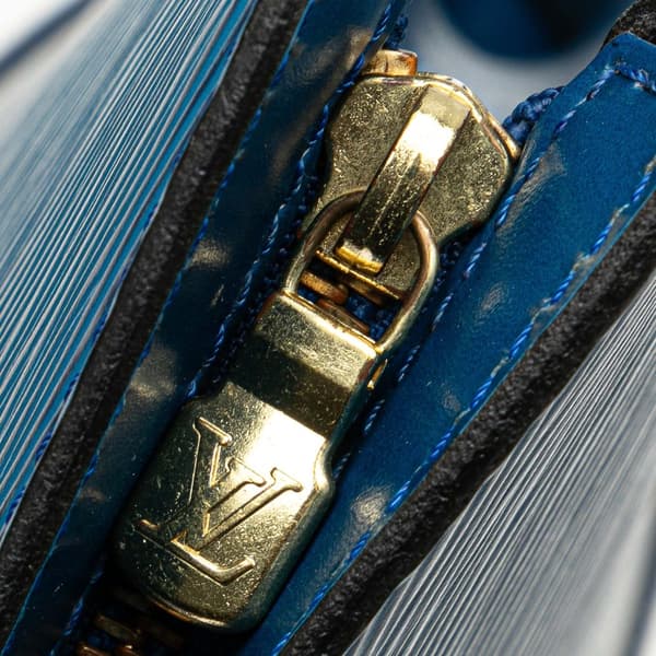Pre-owned Louis Vuitton Epi Saint Jacques PM Short Strap Blue