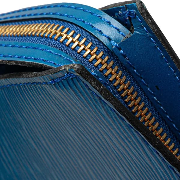 Pre-owned Louis Vuitton Epi Saint Jacques PM Short Strap Blue
