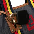 Pikkukuva 7 / 10: Pre-owned Fendi Mini Denim Lock Shopping Tote Blue