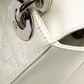 Miniatyrbilde 10 av 10: Pre-owned Dior Mini Lambskin Cannage Lady Dior White