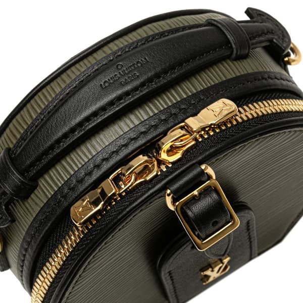 Pre-owned Louis Vuitton Mini Epi Boite Chapeau Brown
