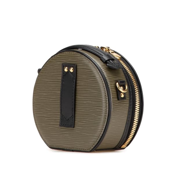 Pre-owned Louis Vuitton Mini Epi Boite Chapeau Brown