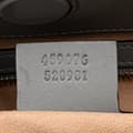 Miniatyrbild 7 av 10: Pre-owned Gucci Small Bamboo Calfskin Nymphaea Satchel Gray