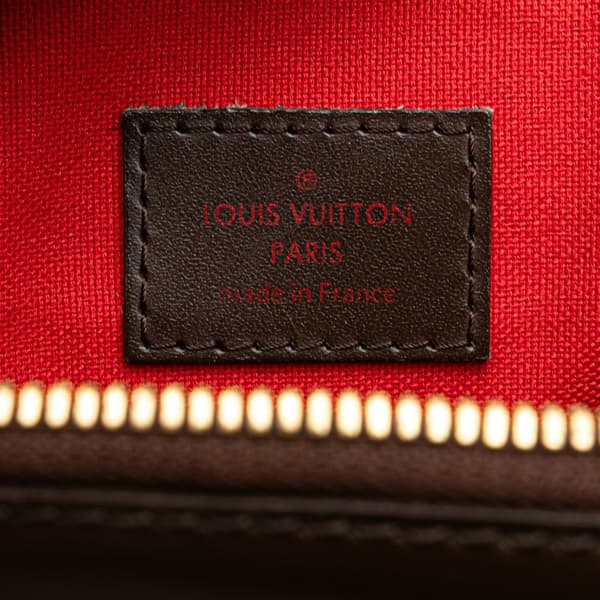 Pre-owned Louis Vuitton Damier Ebene Verona PM Brown