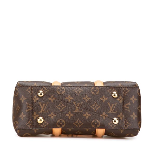 Pre-owned Louis Vuitton Monogram Soufflot BB Brown