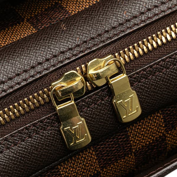 Pre-owned Louis Vuitton Damier Ebene Triana Brown