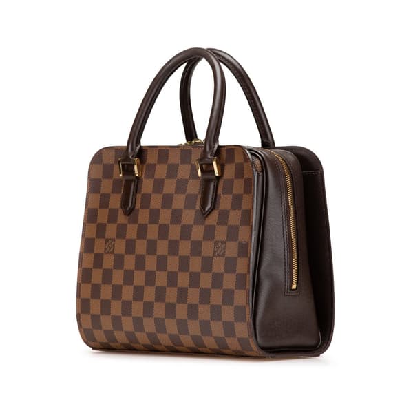 Pre-owned Louis Vuitton Damier Ebene Triana Brown