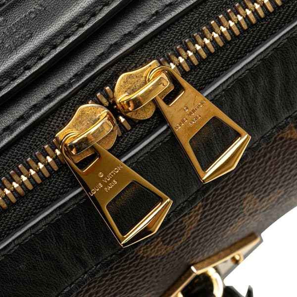 Pre-owned Louis Vuitton Monogram Saintonge Brown
