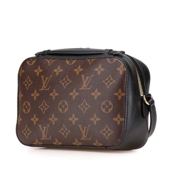 Pre-owned Louis Vuitton Monogram Saintonge Brown