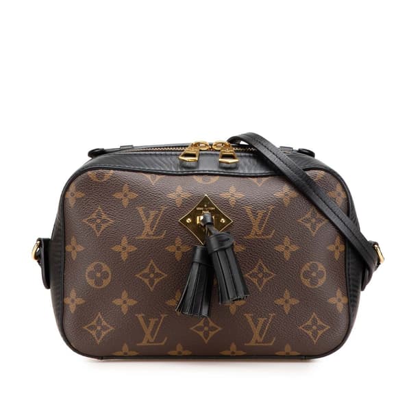 Pre-owned Louis Vuitton Monogram Saintonge Brown