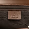 Miniatyrbild 5 av 10: Pre-owned Gucci GG Canvas Jackie Handbag Brown