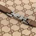 Miniatyrbild 8 av 10: Pre-owned Gucci GG Canvas Jackie Handbag Brown