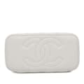 Pikkukuva 3 / 10: Pre-owned Chanel CC Quilted Lambskin Chain Top Handle Vanity Bag White