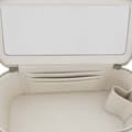 Pikkukuva 4 / 10: Pre-owned Chanel CC Quilted Lambskin Chain Top Handle Vanity Bag White