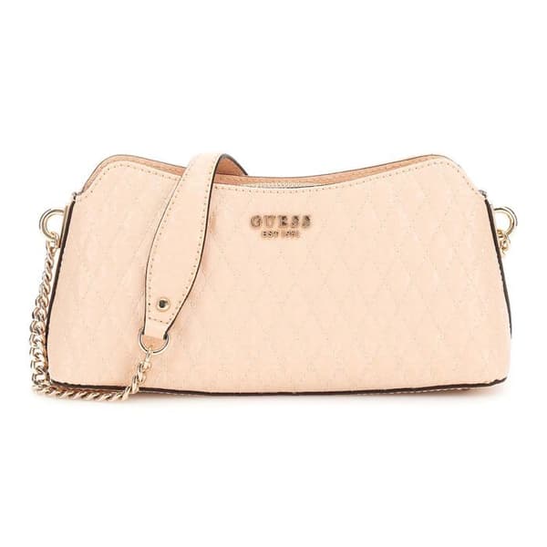 GUESS Axellväska aprikos för kvinnor - Betula Top Zip Axellväska Aprikos 308076