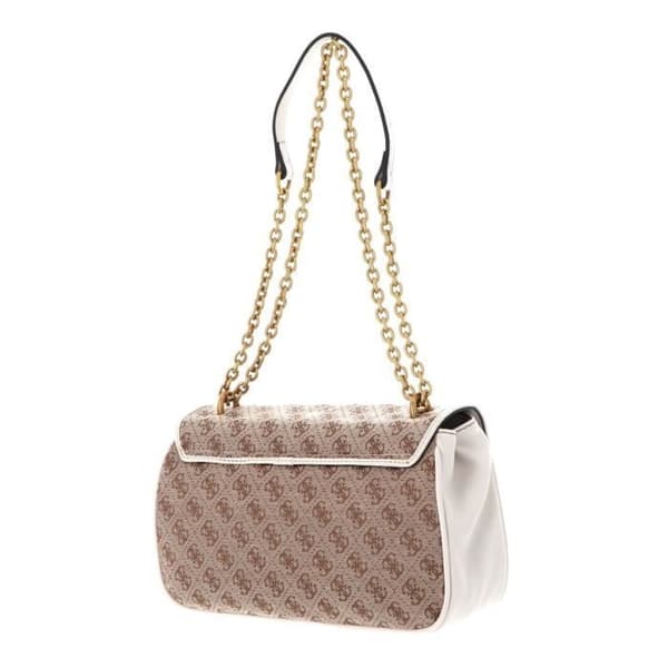 GUESS Aviana Convertible Xbody Flap Latte / Stone [203422] - axelremsväska bandväska