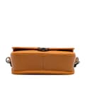 Miniatyrbild 3 av 10: Pre-owned Chanel Small Quilted Iridescent Calfskin and Caviar Daily Carry Flap Orange