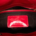 Miniatyrbild 5 av 9: Pre-owned Dior Mini Patent Cannage Lady Dior Red